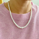 Queen Liz Graduated Pearl Necklace - Rocca & Co