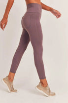 Mono B Solid Leggings with Back Pockets
